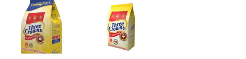 Three crowns sachet 320g & 750g