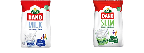 Dano Full Cream 320g & 800g sachet