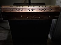 12" Wood Incense Box