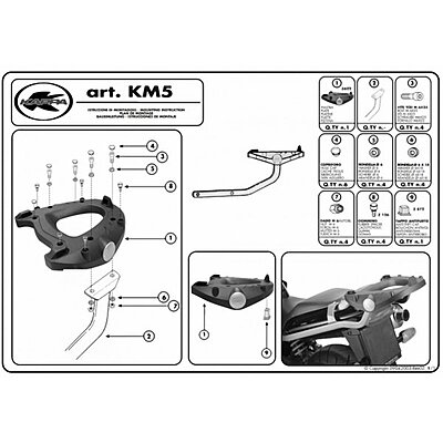 KAPPA MONOKEY PLATE KM5