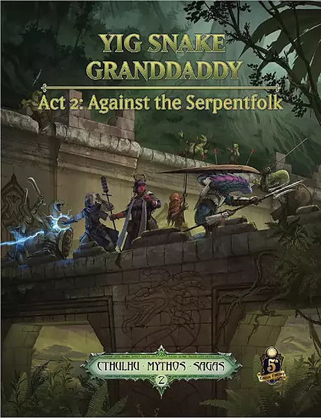 5E - D&D - Peterson Games - Yig Snake Granddaddy