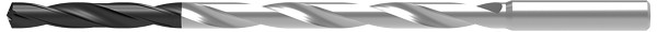 3.30mm (about 0.130 in) TiAlN Coated 12D High Performance Through Coolant Solid Carbide Drill(03300.12D.135.R02.)