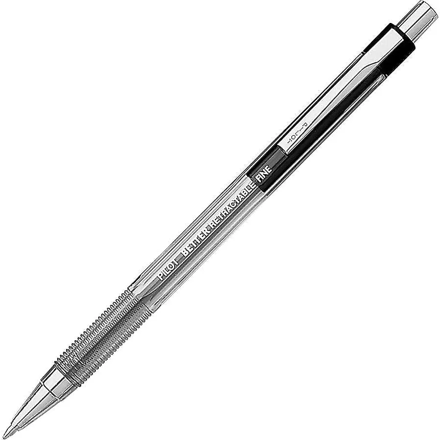 PILOT Better Retractable Ballpoint Pens, Refillable