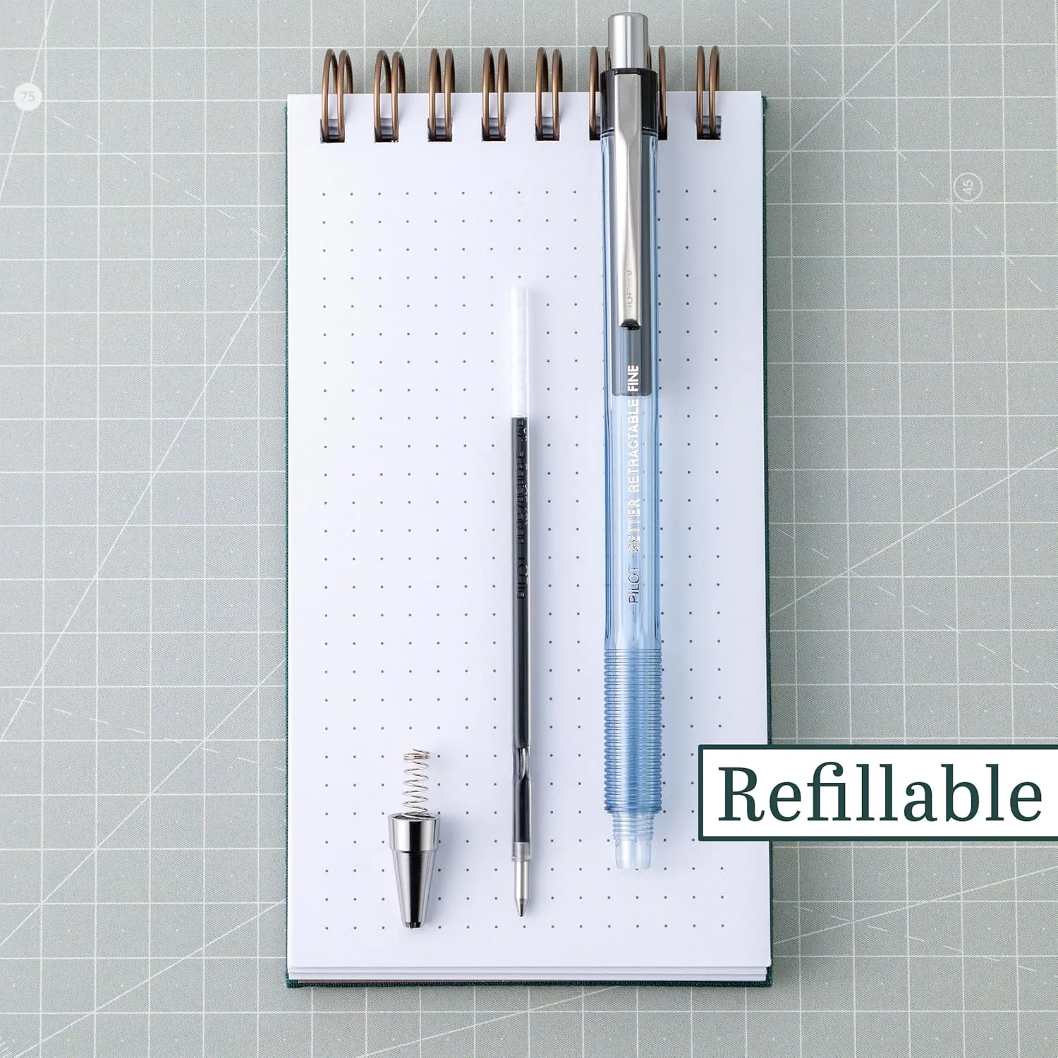 PILOT Better Retractable Ballpoint Pens, Refillable