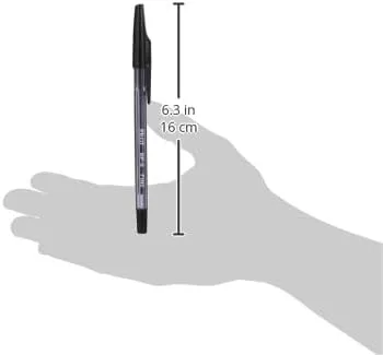 PILOT The Better Ballpoint Pen, Fine Point 0.7mm, Black Ink, 12-Pack