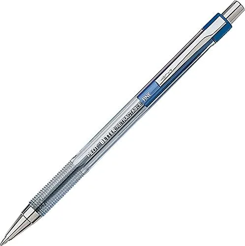 PILOT Better Retractable Ballpoint Pens, Refillable