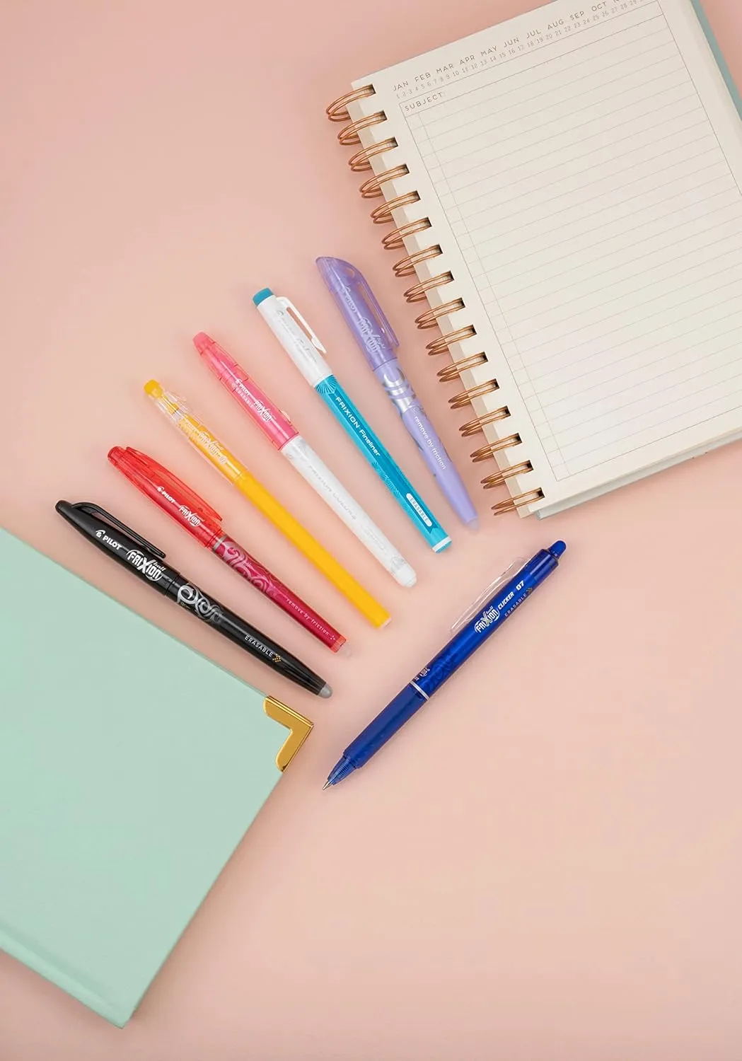 Pilot, FriXion Ball Erasable & Refillable Gel Ink Pens, Fine Point 0.7 mm, Pack of 12, Black