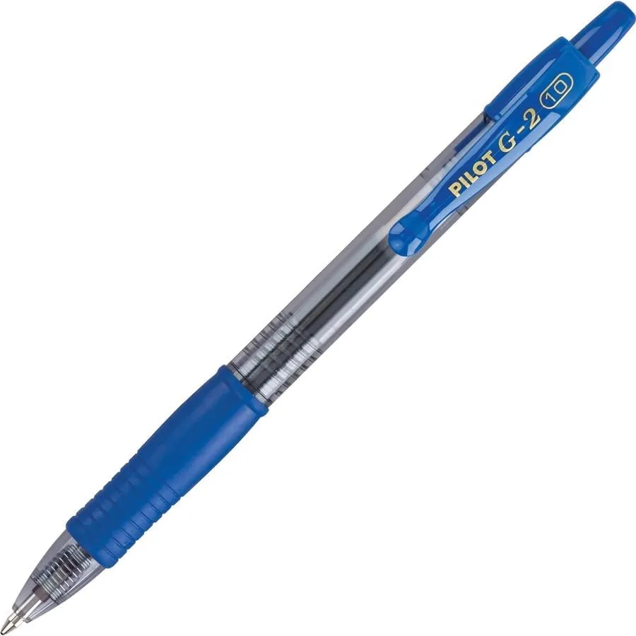 PILOT G2 Premium Gel Pen, Retractable, 1.0 mm Bold, Blue, 36 Count