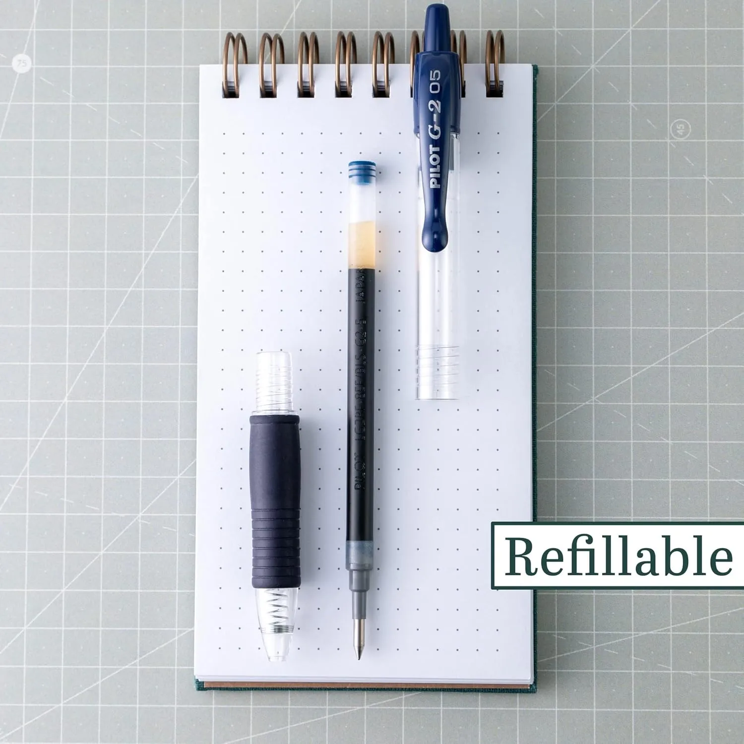 PILOT G2 Premium Gel Roller Pens, Extra Fine 0.5 mm, Pack of 12