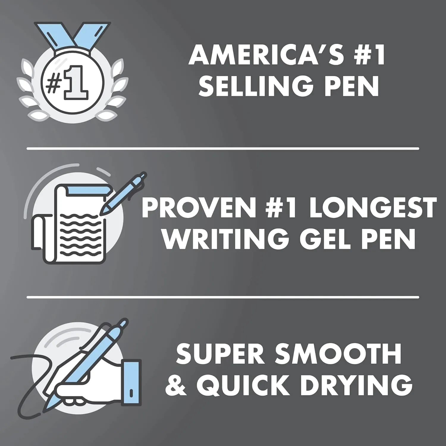 PILOT G2 Gel Roller Pens, Retractable, Refillable