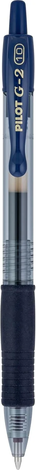 PILOT G2 Gel Roller Pens, Retractable, Refillable