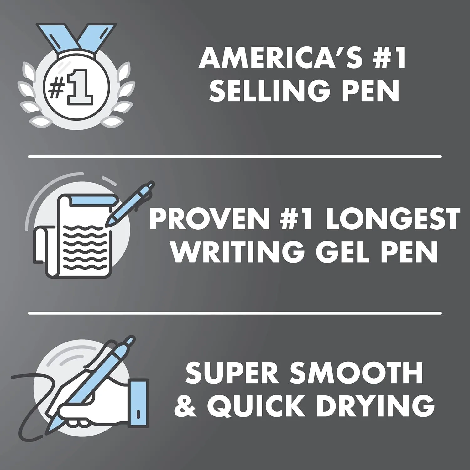 PILOT G2 Gel Roller Pens, Retractable, Refillable