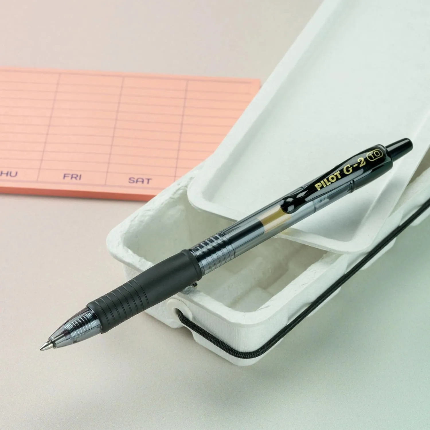 Pilot G2 Premium Gel Pens, Black Pens, Bold Point 1 mm, 12 Black 12 Count (Pack of 1)