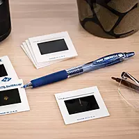 Pilot, Precise BeGreen, Refillable & Retractable Gel Roller Pens, Fine Point 0.7 mm, Blue, Pack of 12