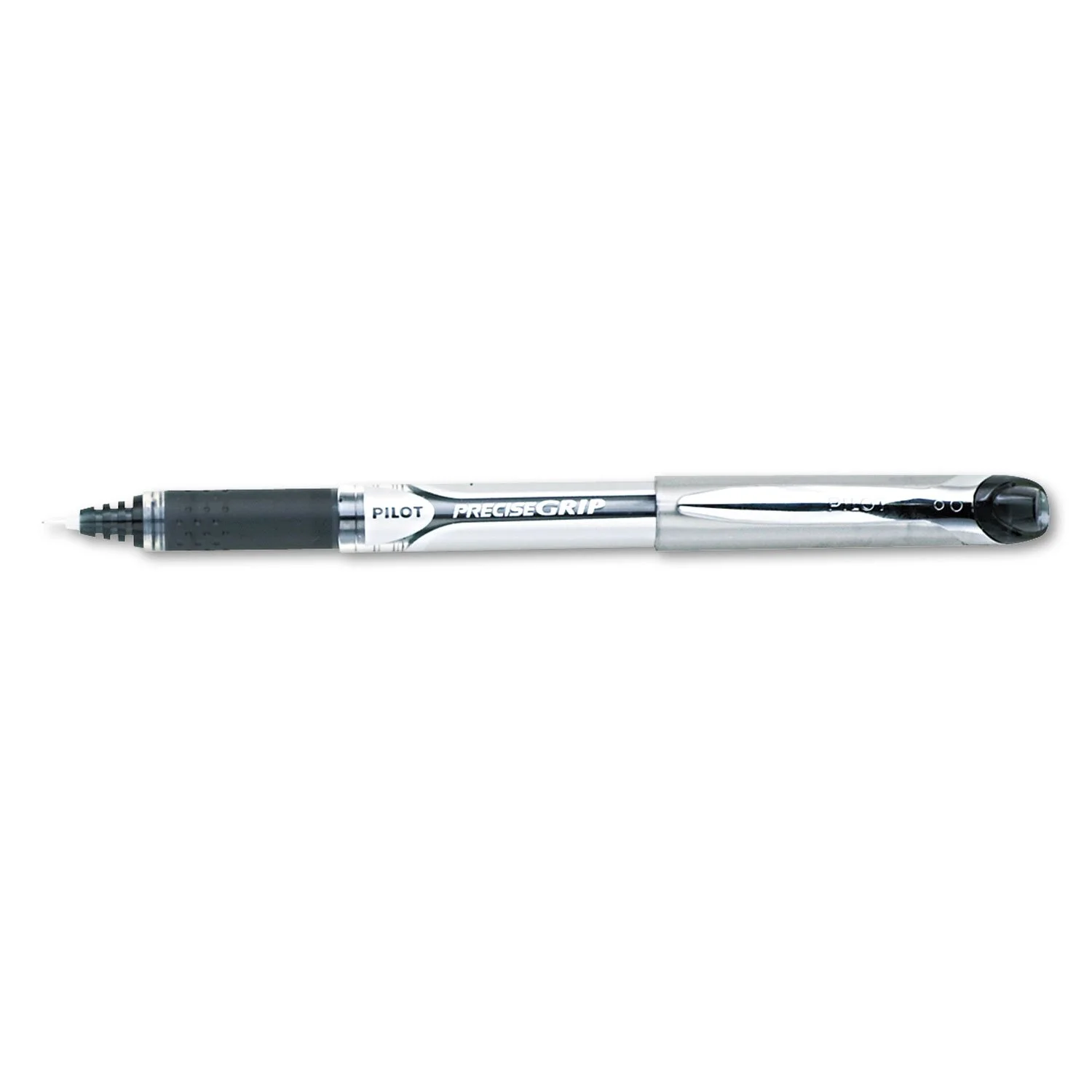 Pilot Precise Grip Rollerball Pen Extra-Fine 0.5 mm Black Barrel - Pack of 12