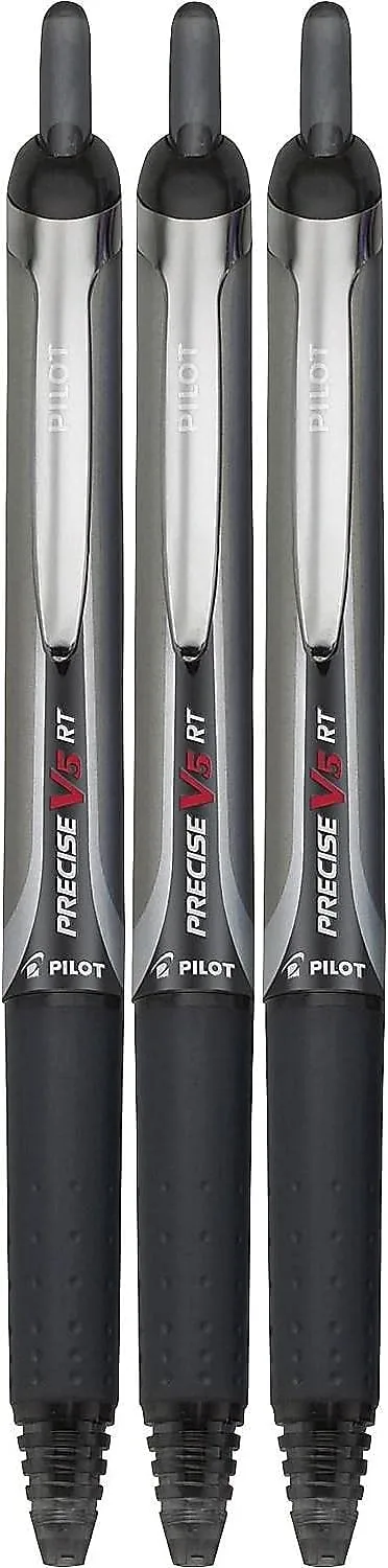 PILOT Precise V5 RT Retractable Rolling Ball Pens, 0.5mm Extra-Fine