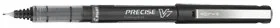 Pilot Precise V7 Rollerball Pen, 0.7mm Fine, Black Ink - 12 Pack