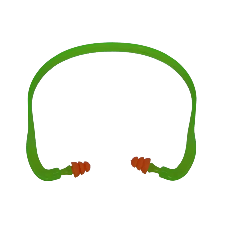 Pinnacle Banded Ear Plug – Lime Green