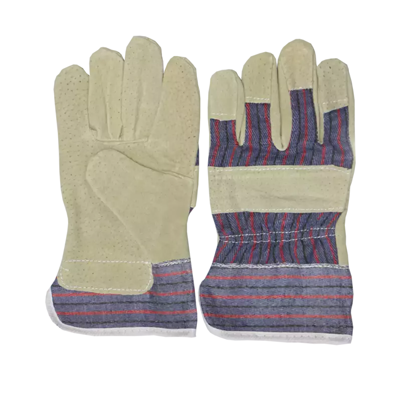 Pinnacle Candy Stripe Pig Skin Glove