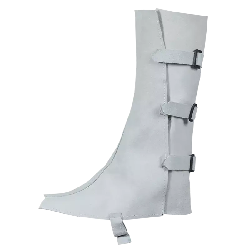 Pinnacle Chrome Leather Knee Spats