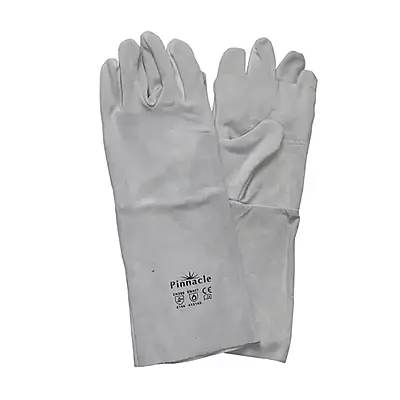 Chrome Leather Glove Double Palm