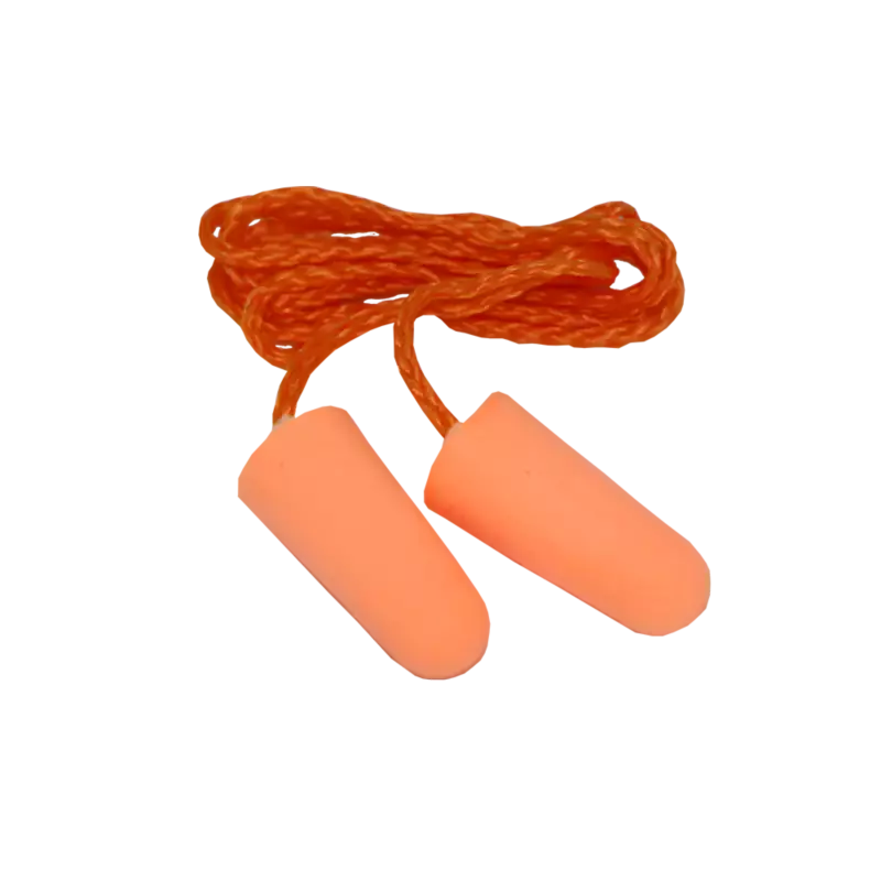 Pinnacle Corded Disposable PU Foam Ear Plugs