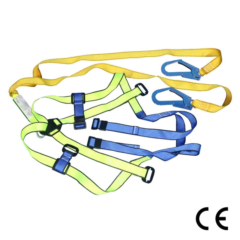 Pinnacle Double Lanyard Full Body Harness With Scaffold Hook