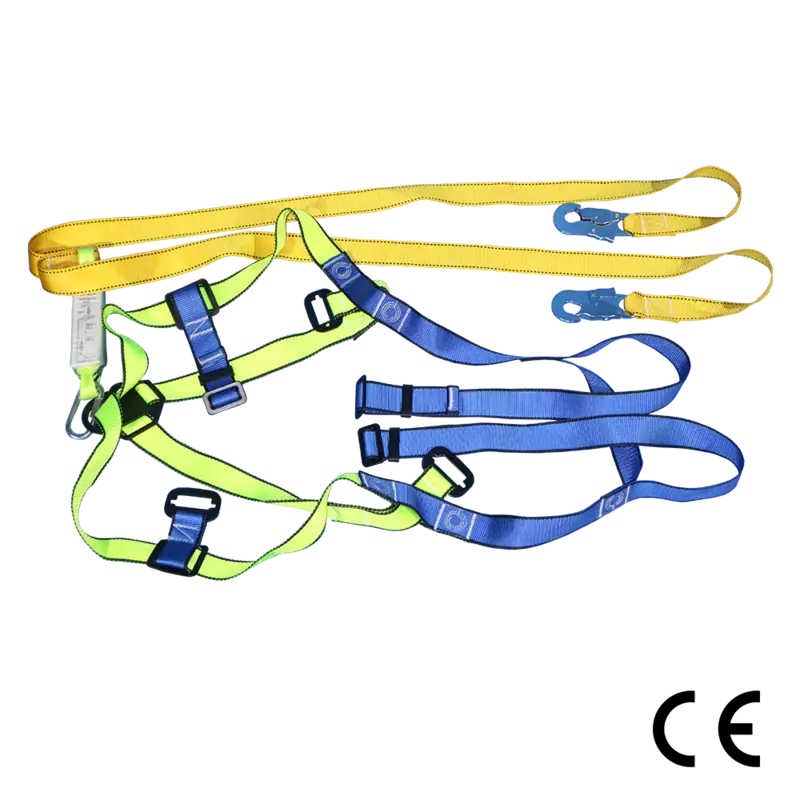 Pinnacle Double Lanyard Full Body Harness With Snap Hook