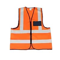 Pinnacle Premium Reflective Vest with Zip & ID