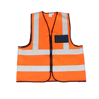Pinnacle Premium Reflective Vest with Zip & ID