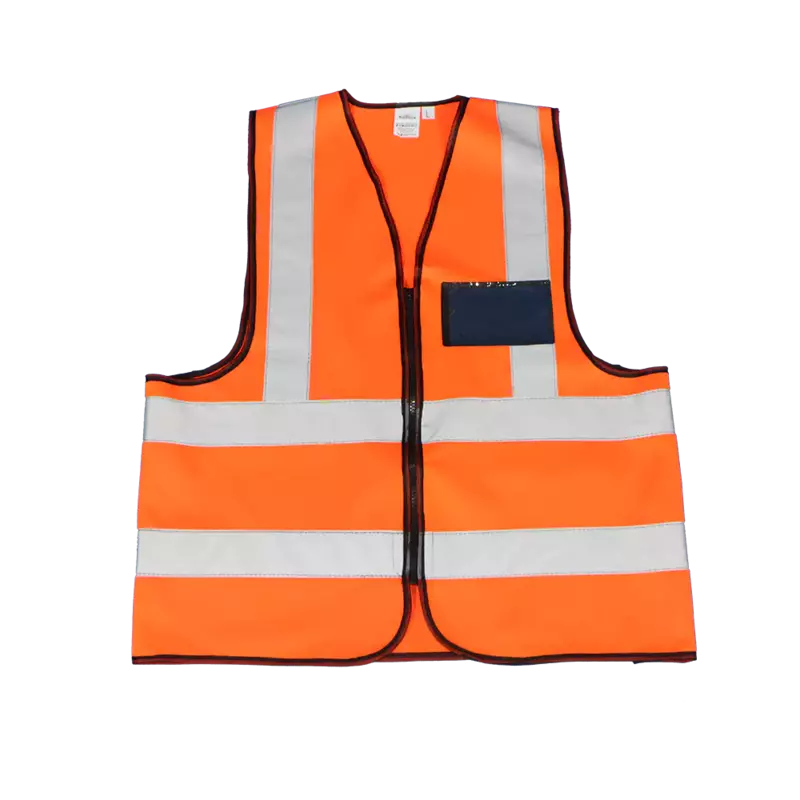 Pinnacle Premium Reflective Vest with Zip & ID