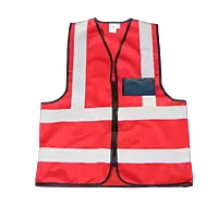 Pinnacle Premium Reflective Vest with Zip & ID