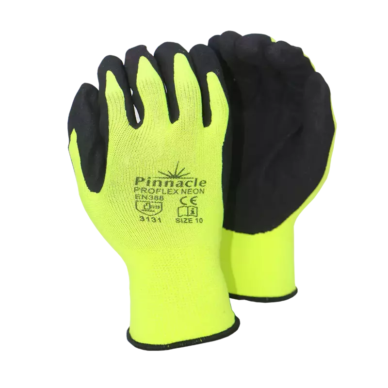 Pinnacle Proflex Neon Gloves