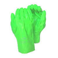 Pinnacle Lime Green PVC Glove
