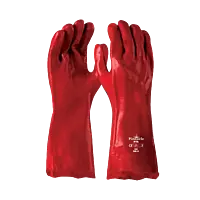 Pinnacle PVC Red Glove
