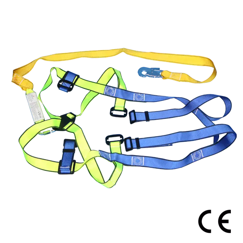Pinnacle Single Lanyard Full Body Harness With Snap Hook