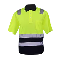 Pinnacle Two Tone Hiviz Golf Shirt