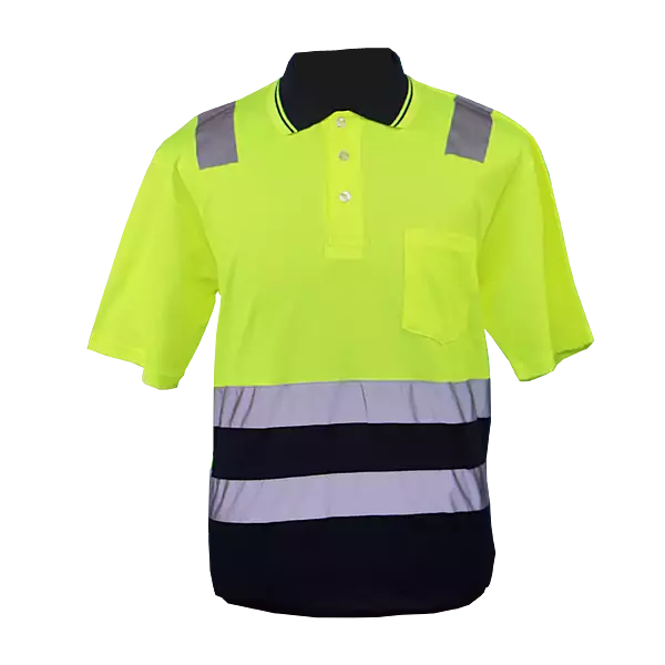 Pinnacle Two Tone Hiviz Golf Shirt
