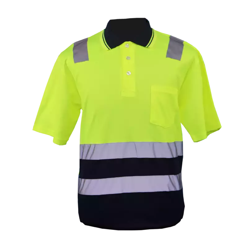Pinnacle Two Tone Hiviz Golf Shirt