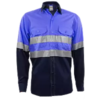 Vented Reflective Mining Shirt