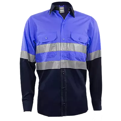 Vented Reflective Mining Shirt