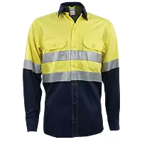 Vented Reflective Mining Shirt