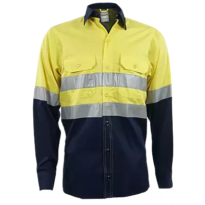 Vented Reflective Mining Shirt
