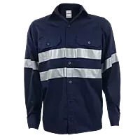 Vented Reflective Mining Shirt
