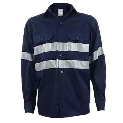 Vented Reflective Mining Shirt