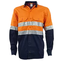 Vented Reflective Mining Shirt