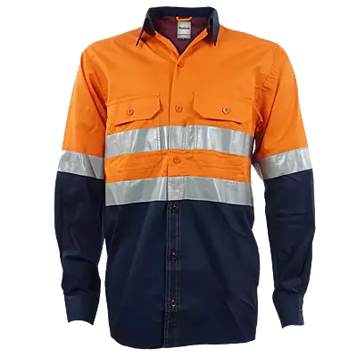 Vented Reflective Mining Shirt