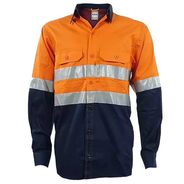 Vented Reflective Mining Shirt