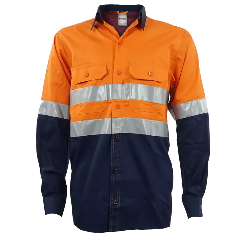 Vented Reflective Mining Shirt