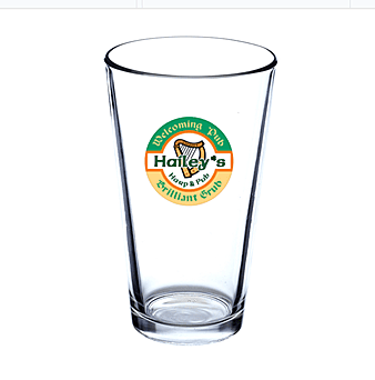 16oz Pint Glass